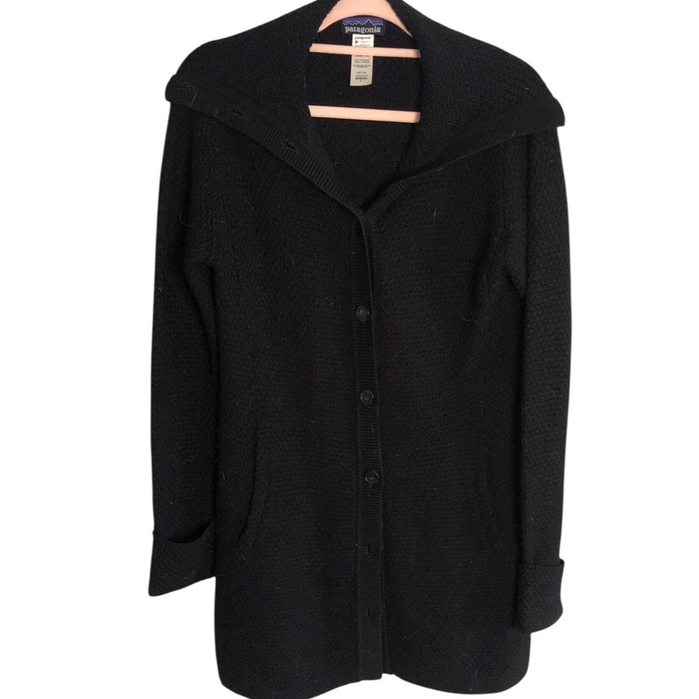 Patagonia Wool Women's Button Front Two Pocket Gorpcore Cardigan